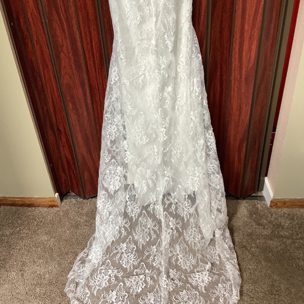 Lacey White Wedding Dress